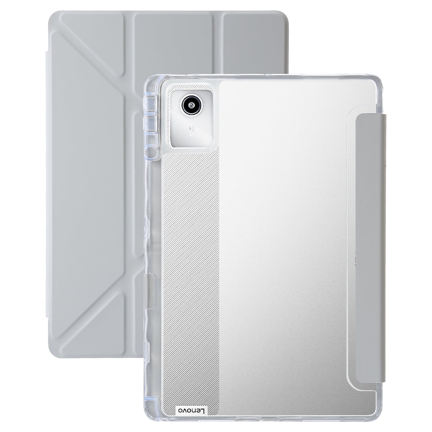 For Lenovo Tab M11 / Xiaoxin Pad 11 2024 Tablet Case Origami Stand TPU+Acrylic+PU Flip Cover For Lenovo Tab M11 / Xiaoxin Pad 11 2024 Tablet Case Origami Stand TPU+Acrylic+PU Flip Cover
